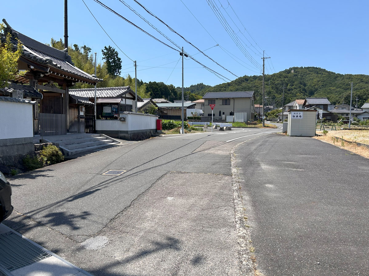 前撮りブルースター駐車場