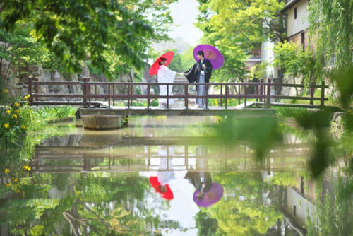 八幡掘りにて前撮り｜滋賀前撮り人気店ブルースター