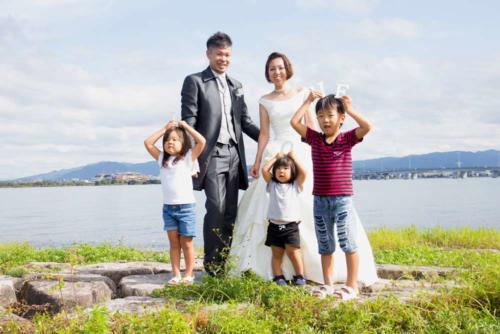 家族と後撮り｜滋賀前撮り人気店ブルースター