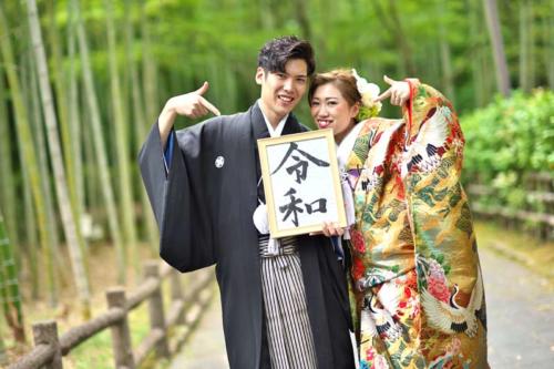 滋賀の竹林にて和装前撮り｜滋賀前撮り人気店ブルースター