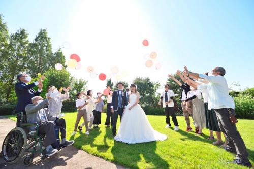 大津館イングリッシュガーデン前撮り