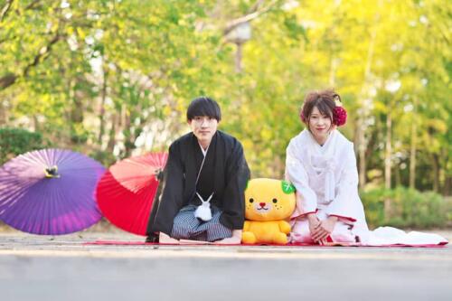 滋賀和装前撮りフォトウェディング