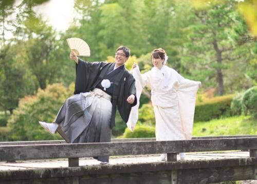 和装前撮りロケ滋賀県