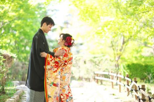 自然と前撮りロケーション