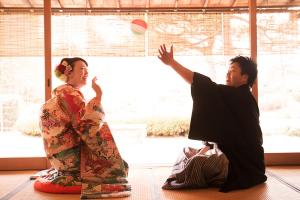 和室茶室で前撮り｜滋賀前撮り人気店ブルースター