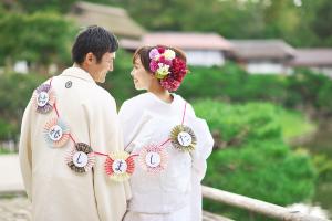 彦根市玄宮園での前撮りロケ｜滋賀前撮り人気店ブルースター